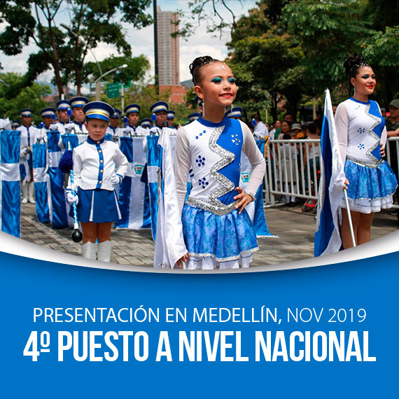 4 Puesto a Nivel Nacional, Medellín Nov 2019
